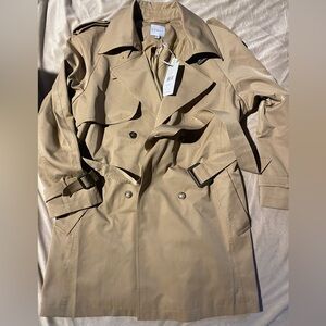 Cyrus Women’s Trench Coat Camel Color